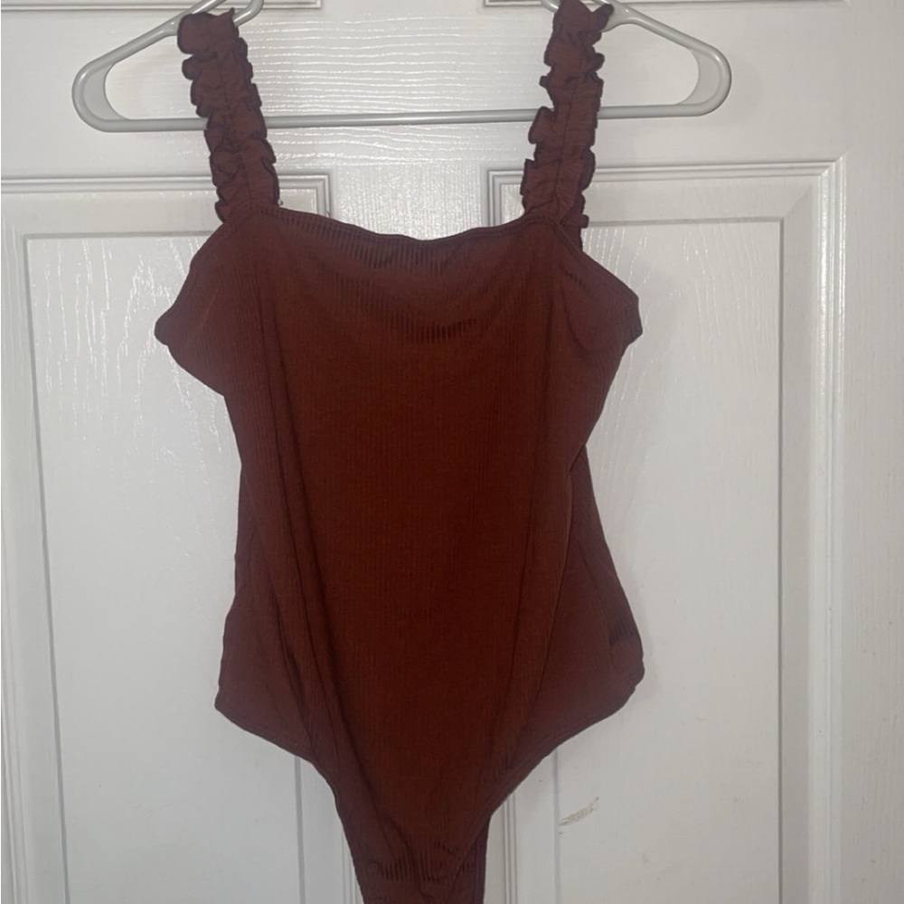 NWT Brown Bodysuit